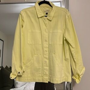 Neon green/yellow shacket